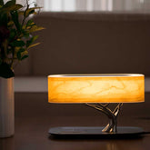 Bedside Lamp with Bluetooth Speaker and Wireless Charger